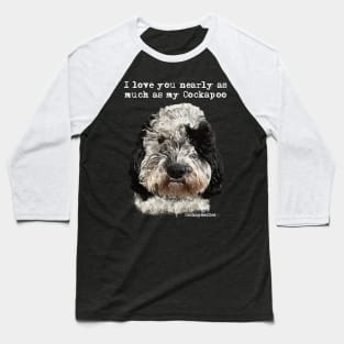 Cockapoo Love Baseball T-Shirt